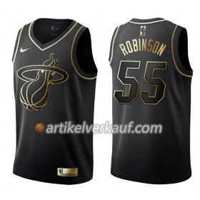 NBA Miami Heat Trikot Duncan Robinson 55 Nike Schwarz Golden Edition Swingman - Herren